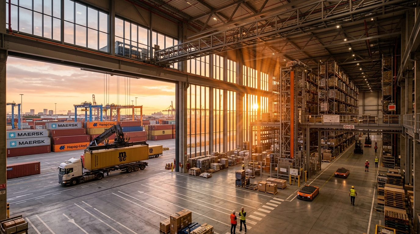 Logistics Warehouse Hero